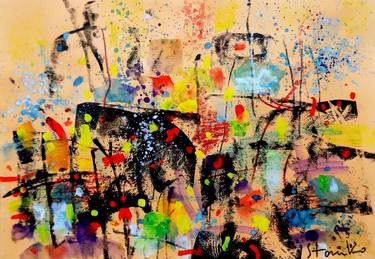 Original Abstract Paintings by Stanislav Bojankov