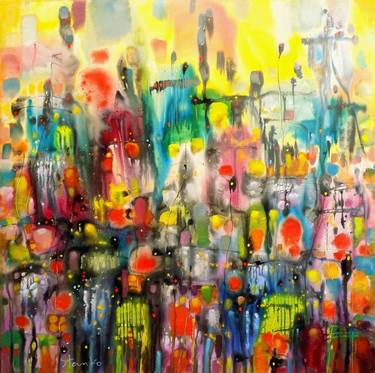 Original Abstract Paintings by Stanislav Bojankov