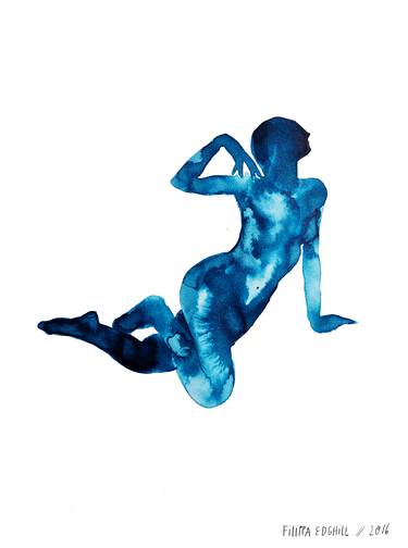 Print of Abstract Body Paintings by Filippa Edghill