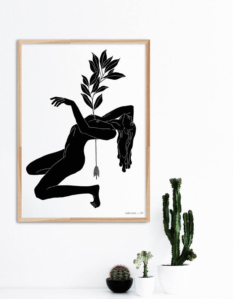 Original Figurative Women Painting by Filippa Edghill