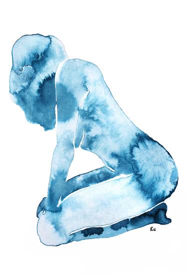 Print of Abstract Body Paintings by Filippa Edghill