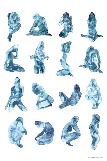 Print of Figurative Body Paintings by Filippa Edghill