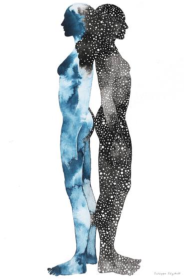 Print of Body Paintings by Filippa Edghill
