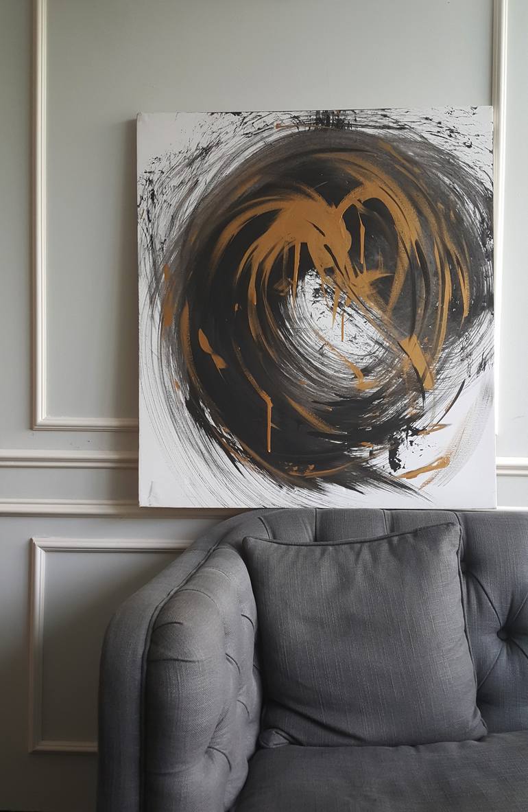 Original Abstract Painting by WTheng L