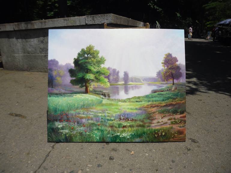 Original Realism Landscape Painting by Alexander Koval