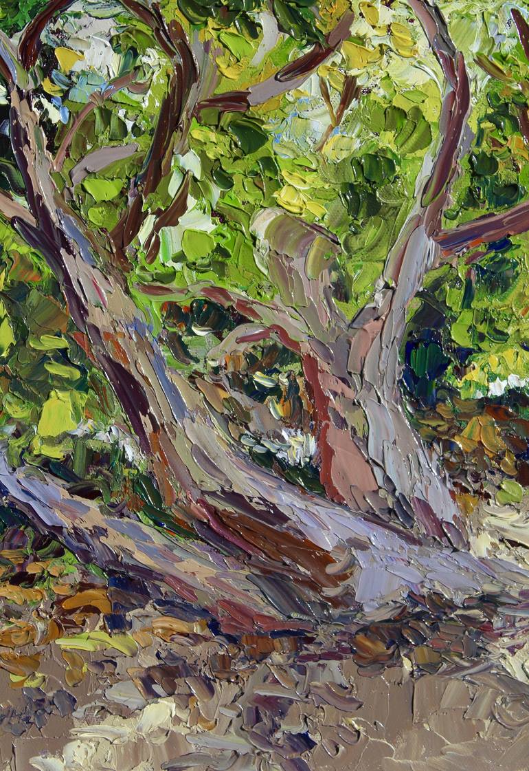 Original Tree Painting by Kristen Olson Stone