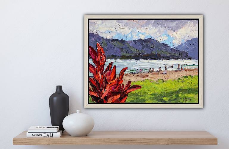Original Contemporary Seascape Painting by Kristen Olson Stone