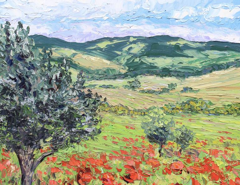 Original Landscape Painting by Kristen Olson Stone