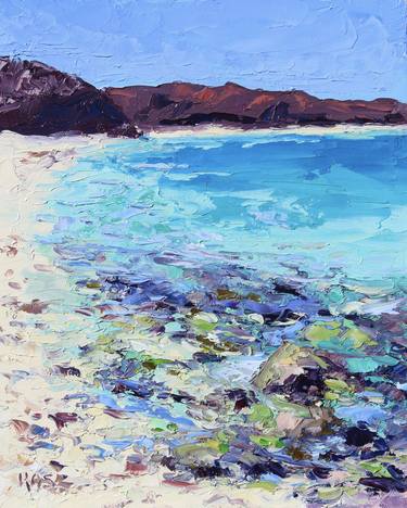 Original Impressionism Seascape Paintings by Kristen Olson Stone