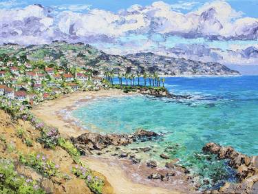 Original Impressionism Seascape Paintings by Kristen Olson Stone