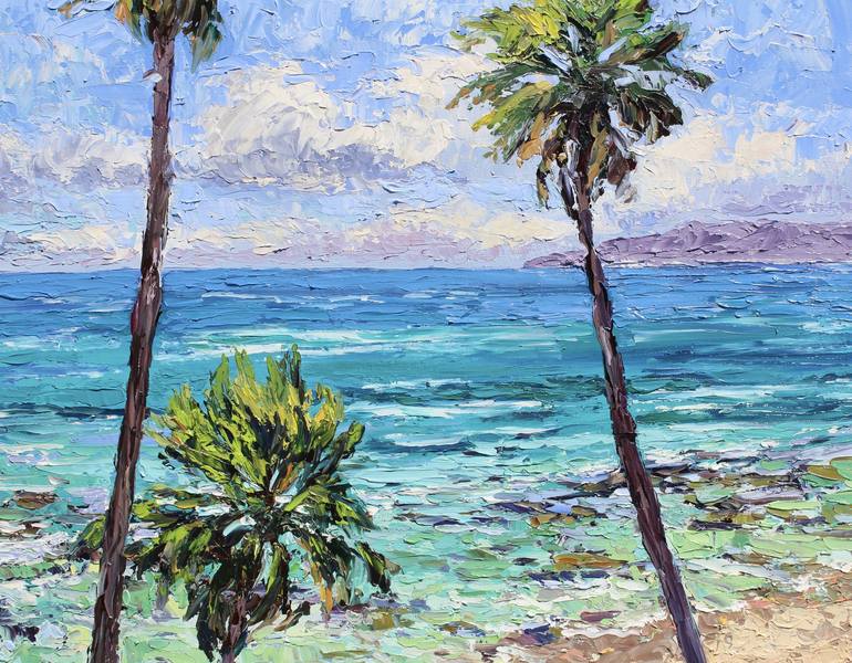 Original Impressionism Seascape Painting by Kristen Olson Stone