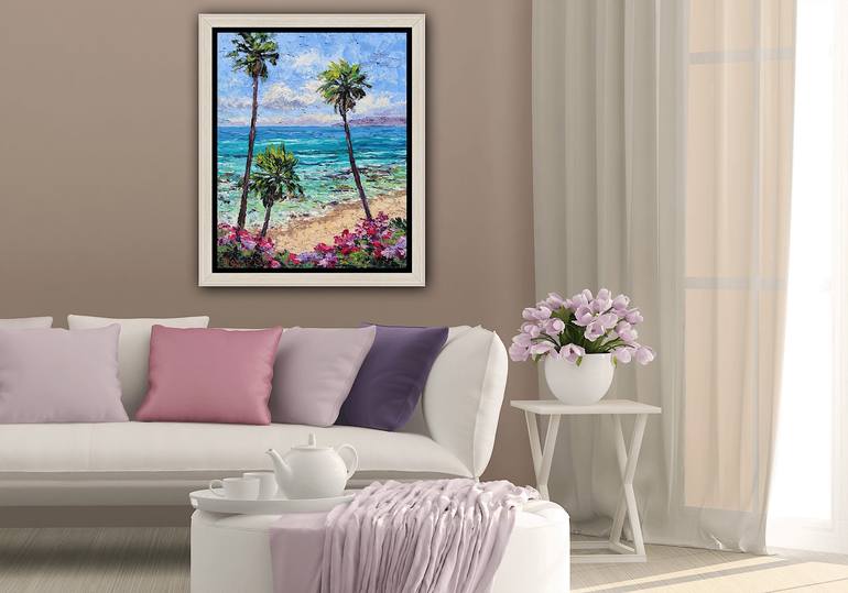 Original Impressionism Seascape Painting by Kristen Olson Stone