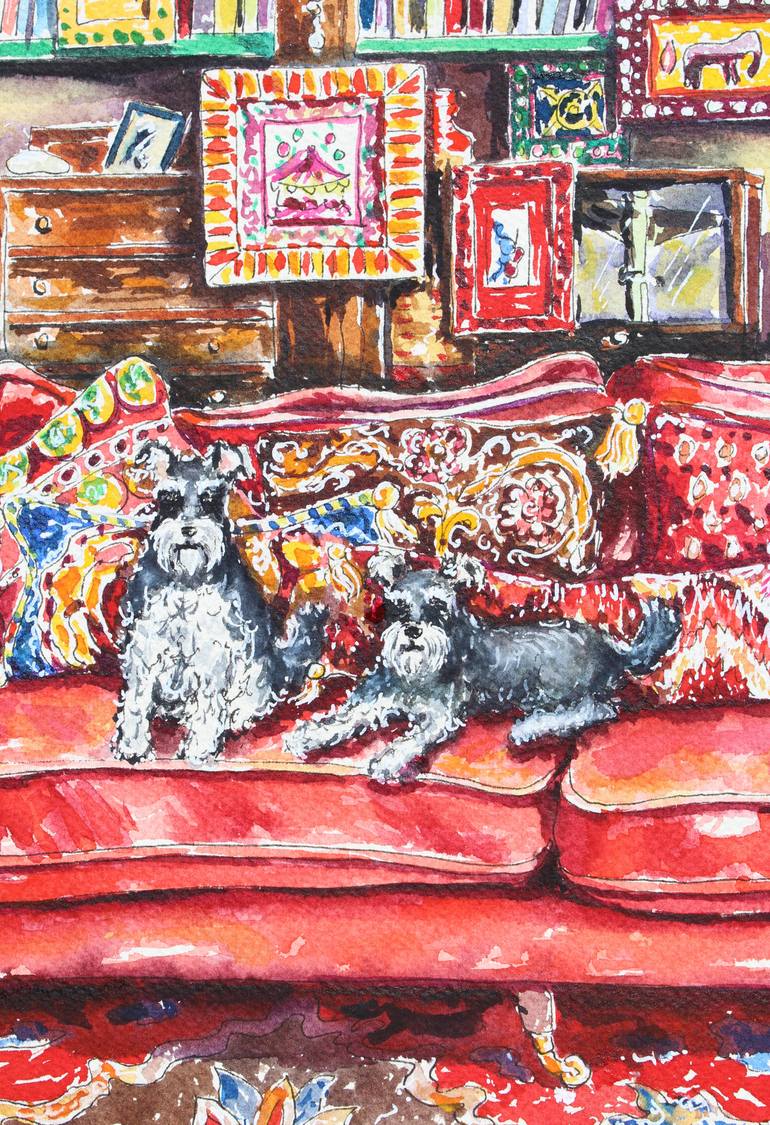 Original Impressionism Architecture Painting by Kristen Olson Stone