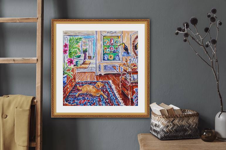 Original Impressionism Home Painting by Kristen Olson Stone