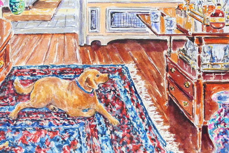 Original Impressionism Home Painting by Kristen Olson Stone