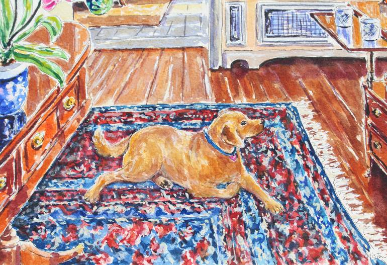 Original Impressionism Home Painting by Kristen Olson Stone