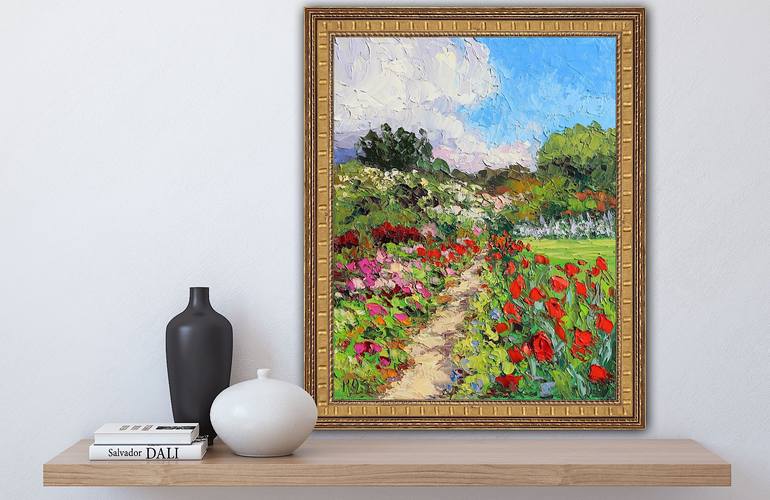 Original Impressionism Landscape Painting by Kristen Olson Stone