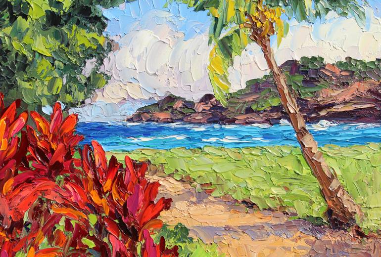 Original Impressionism Seascape Painting by Kristen Olson Stone