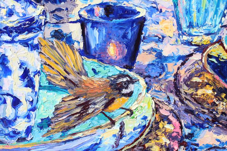 Original Impressionism Still Life Painting by Kristen Olson Stone