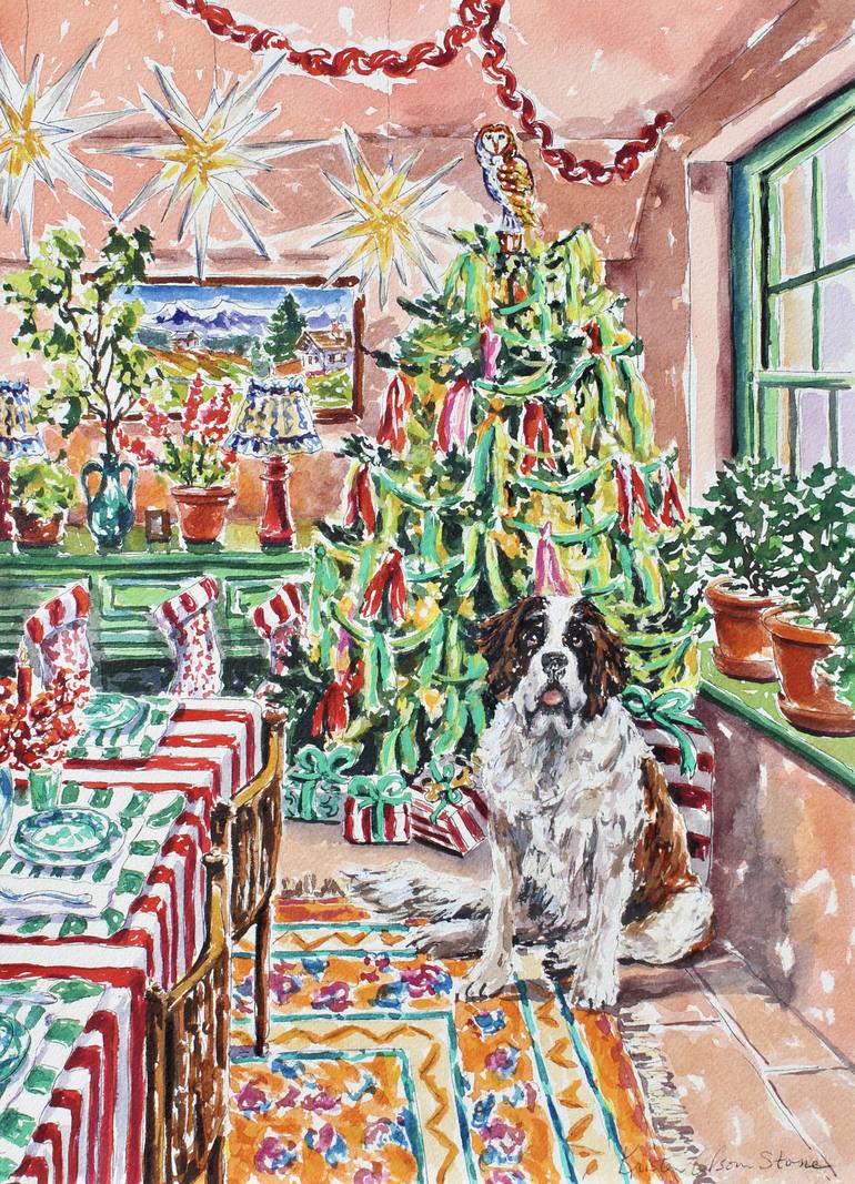 Print of Impressionism Animal Paintings by Kristen Olson Stone