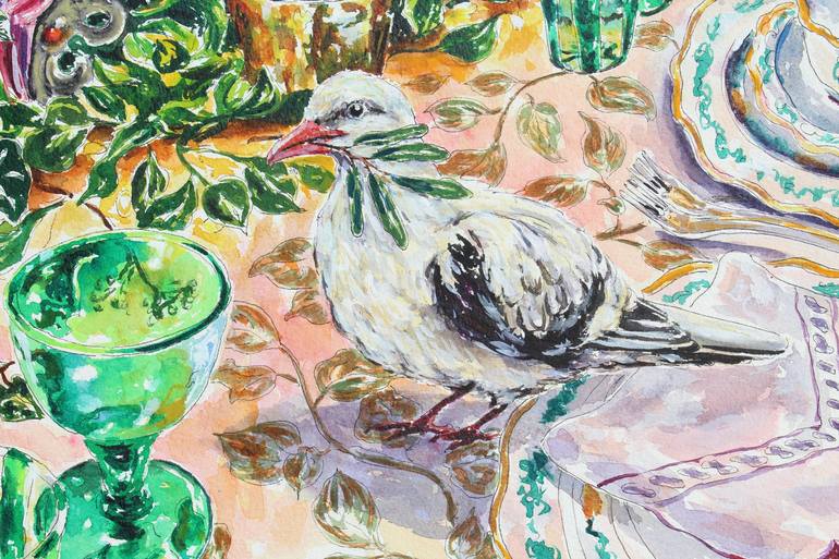 Original Impressionism Still Life Painting by Kristen Olson Stone