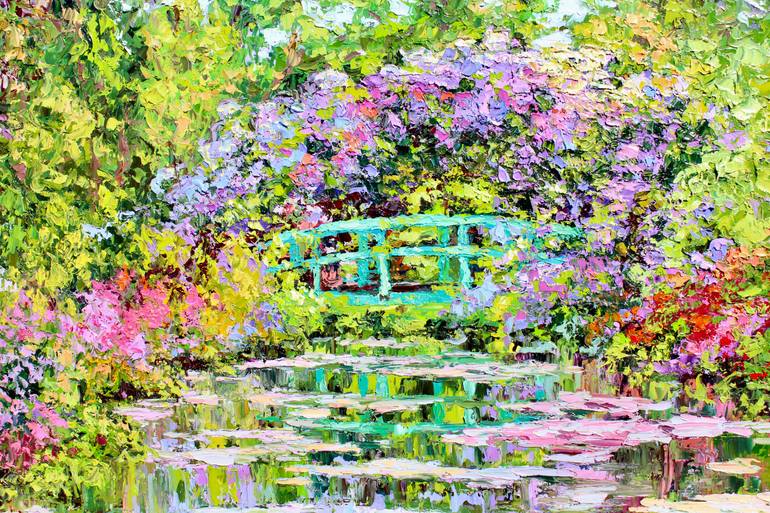 Original Impressionism Landscape Painting by Kristen Olson Stone
