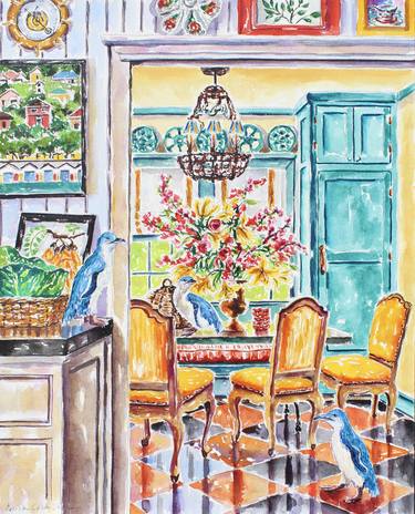 Original Impressionism Floral Paintings by Kristen Olson Stone