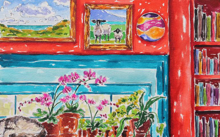 Original Impressionism Landscape Painting by Kristen Olson Stone