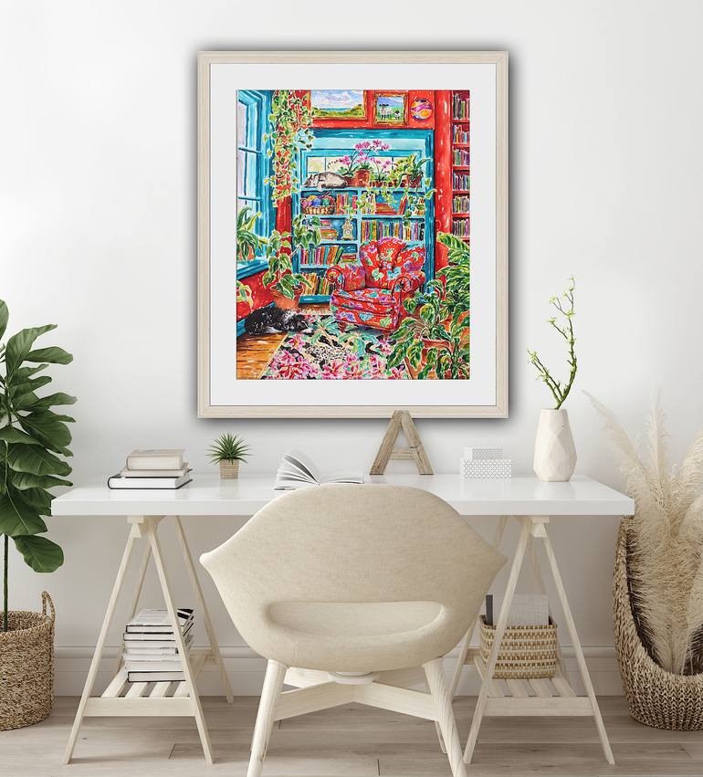 Original Impressionism Landscape Painting by Kristen Olson Stone