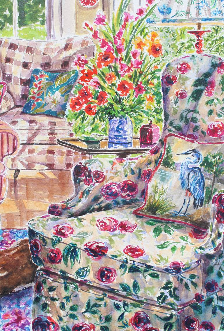 Original Realism Architecture Painting by Kristen Olson Stone