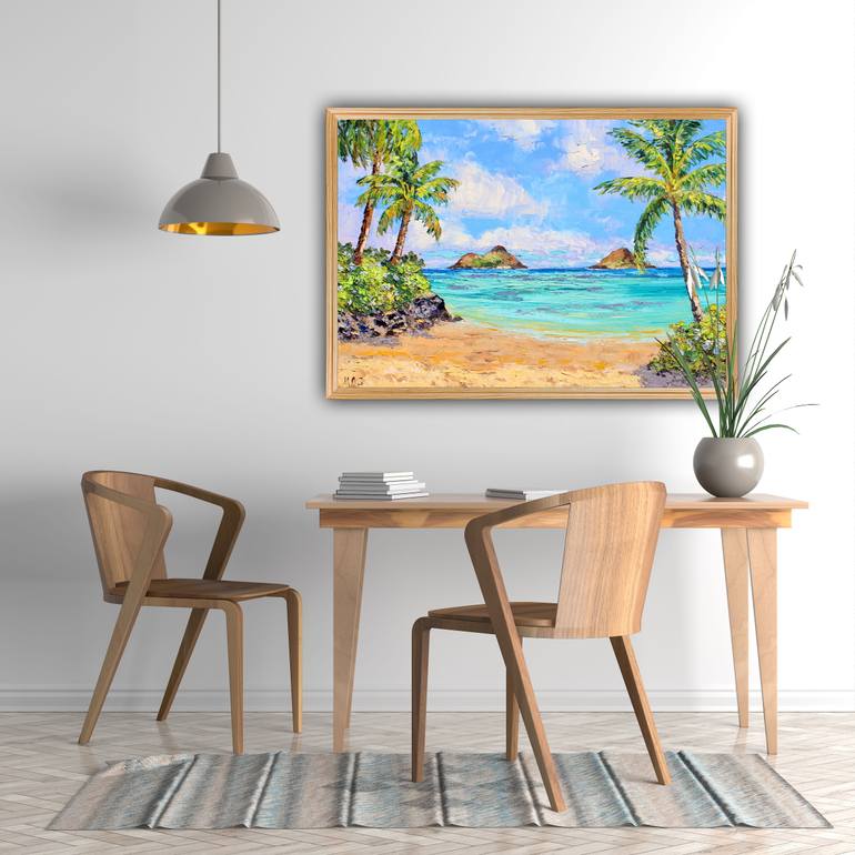 Original Impressionism Seascape Painting by Kristen Olson Stone