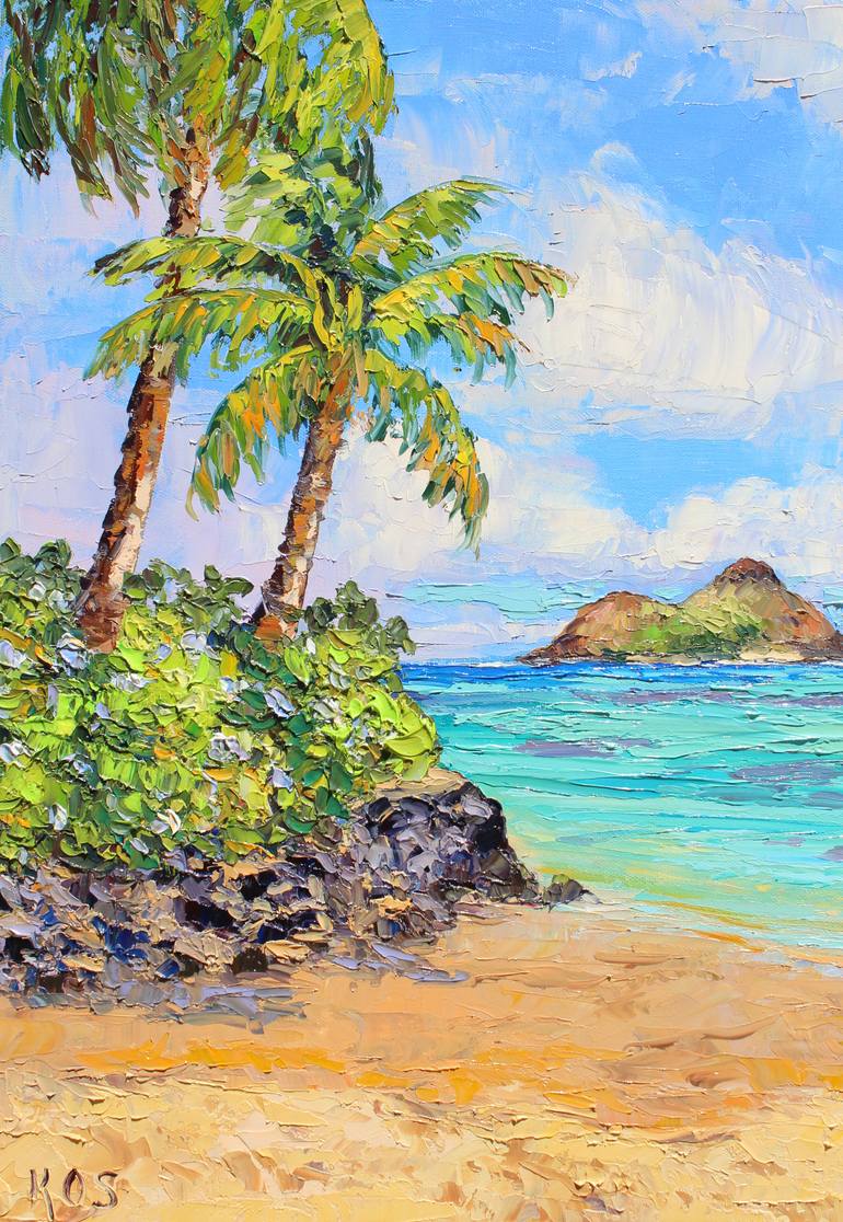 Original Impressionism Seascape Painting by Kristen Olson Stone