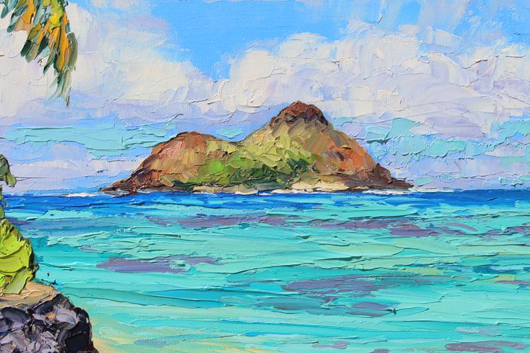 Original Impressionism Seascape Painting by Kristen Olson Stone