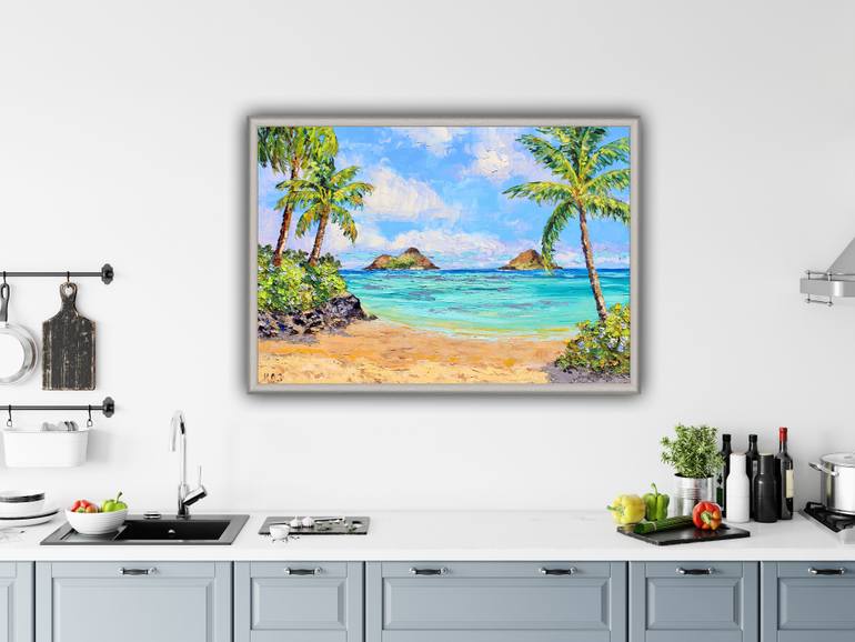 Original Impressionism Seascape Painting by Kristen Olson Stone
