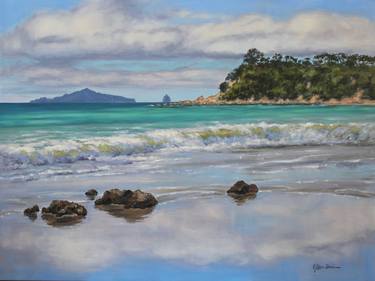 Print of Beach Paintings by Kristen Olson Stone