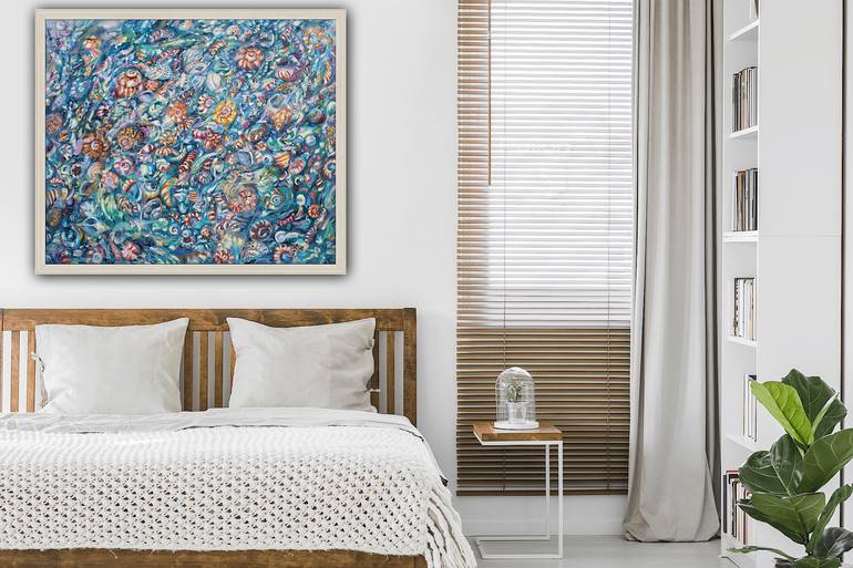 Original Impressionism Beach Painting by Kristen Olson Stone