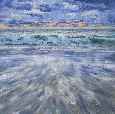 Original Impressionism Beach Paintings by Kristen Olson Stone