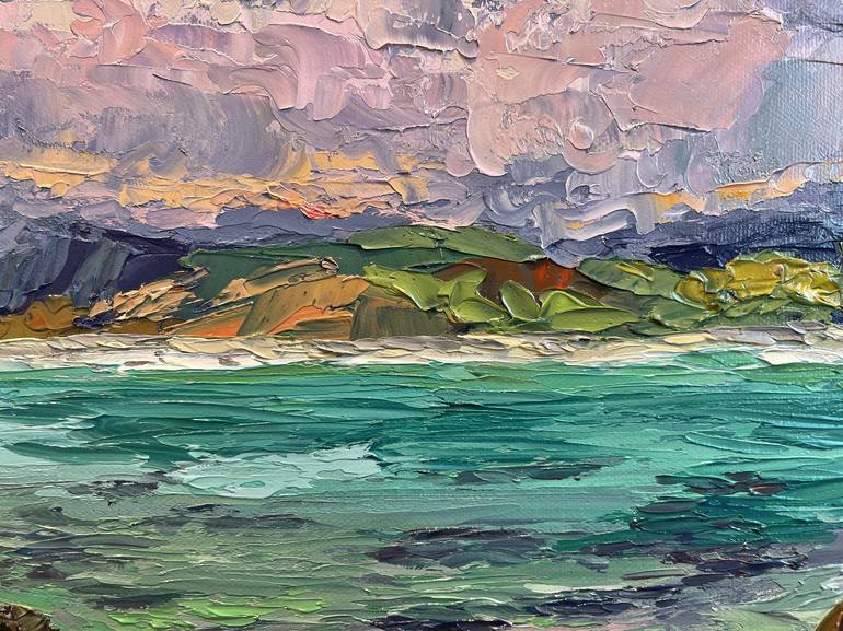 Kailua Cove Painting by Kristen Olson Stone | Saatchi Art