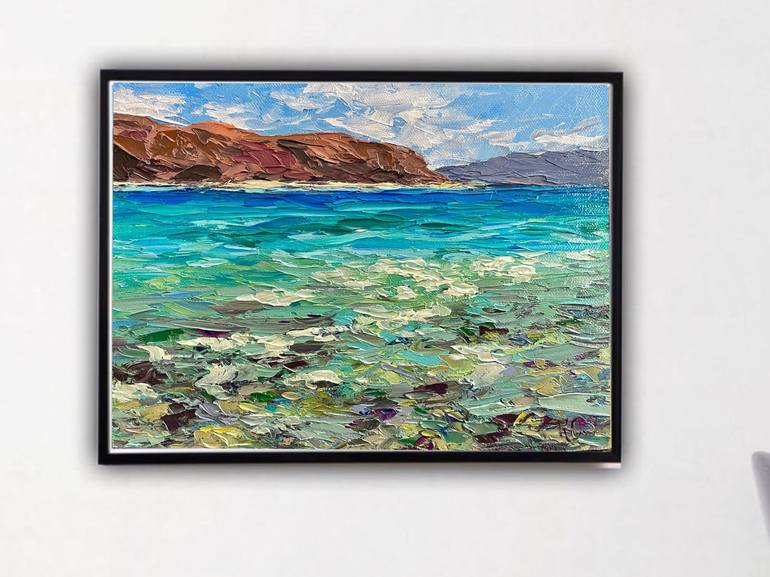 Original Fine Art Seascape Painting by Kristen Olson Stone