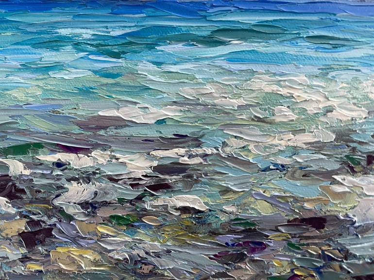 Original Fine Art Seascape Painting by Kristen Olson Stone