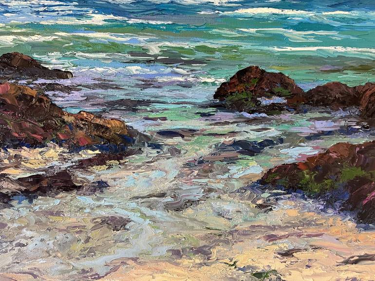 Original Fine Art Seascape Painting by Kristen Olson Stone