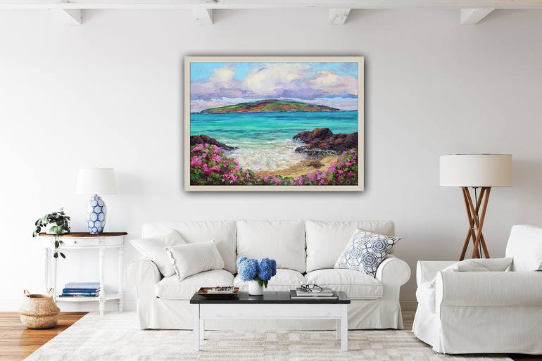 Original Impressionism Seascape Painting by Kristen Olson Stone