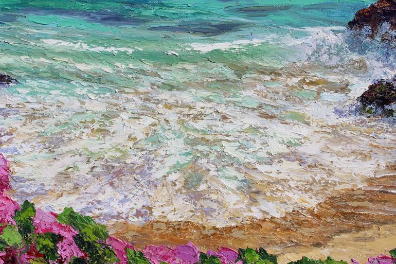 Original Impressionism Seascape Painting by Kristen Olson Stone