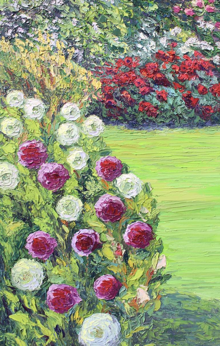 Original Impressionism Landscape Painting by Kristen Olson Stone