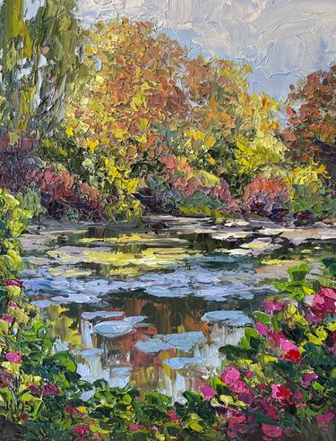 Original Impressionism Landscape Paintings by Kristen Olson Stone