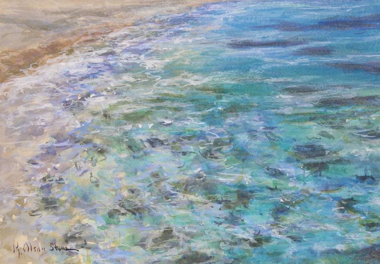 Original Fine Art Seascape Painting by Kristen Olson Stone