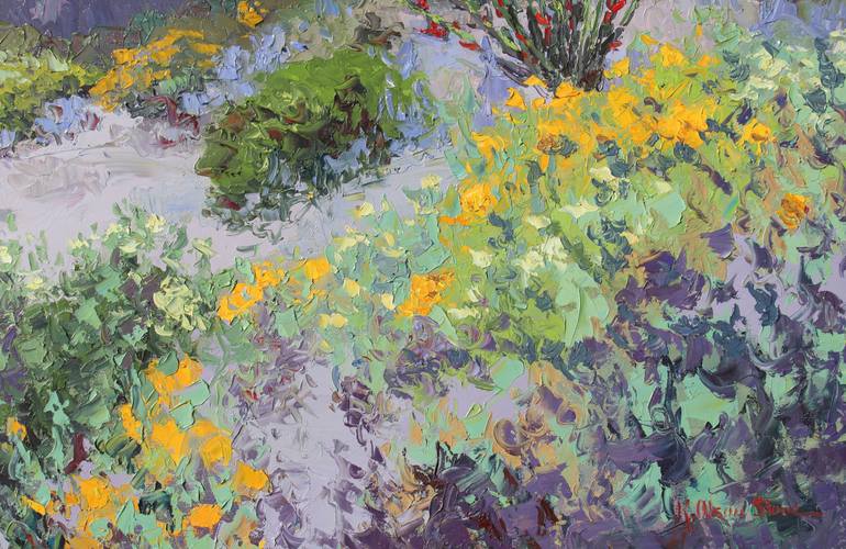 Original Contemporary Landscape Painting by Kristen Olson Stone
