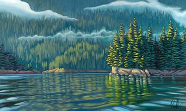 Original Landscape Paintings by Grant Pecoff