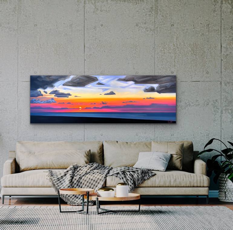 Original Landscape Abstract Painting by Grant Pecoff