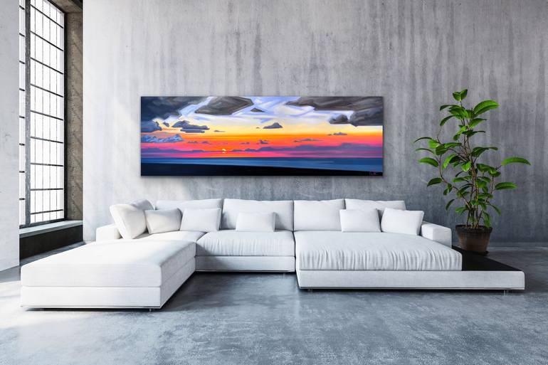 Original Landscape Abstract Painting by Grant Pecoff